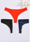 Set of 3 underwear strings