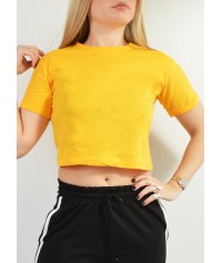 Crop top plain top