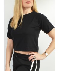 Crop top plain top