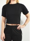 Crop top plain top