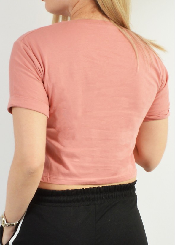 Crop top plain top