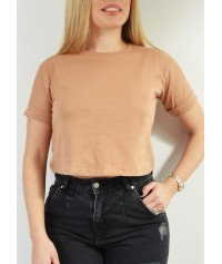Crop top plain top