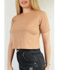 Crop top plain top