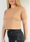 Crop top plain top