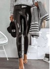 Vinyl leggings