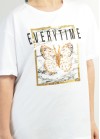 Τshirt with print and strass