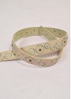 Belt with strass and stones