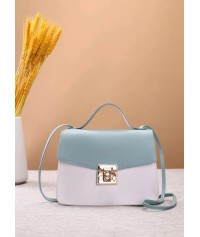 Crossbody bag with golden details