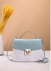 Crossbody bag with golden details