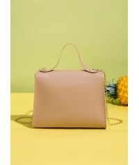 Crossbody bag with golden details