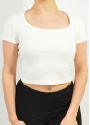 Crop top κοντομάνικο
