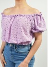 Crop top with lace