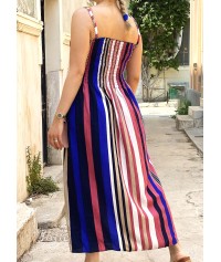 Ριγέ φόρεμα