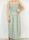 Dress with flamingo