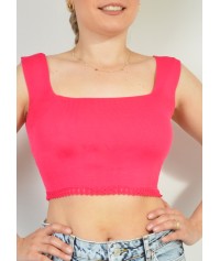 Πλεκτό crop top