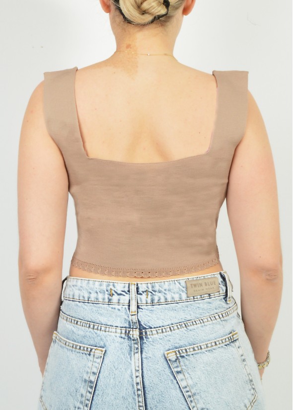 Κnitting crop top