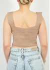 Πλεκτό crop top