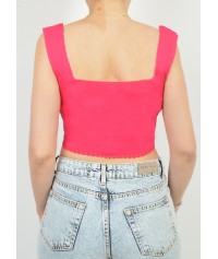 Πλεκτό crop top