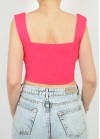 Πλεκτό crop top