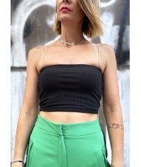 Top with strass details