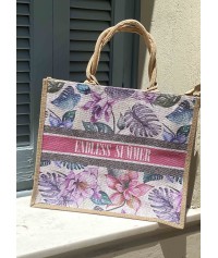 Sea bag with pattern