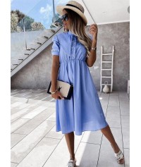 Dress with collar