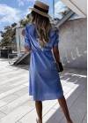 Dress with collar