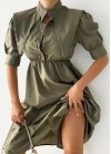 Dress with collar