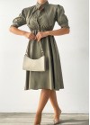 Dress with collar