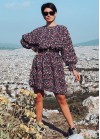 Floral mini dress