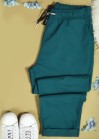 Elastic “magic” trousers with belt