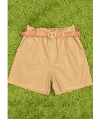 Shorts with belt