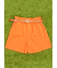 Shorts with belt