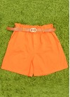 Shorts with belt