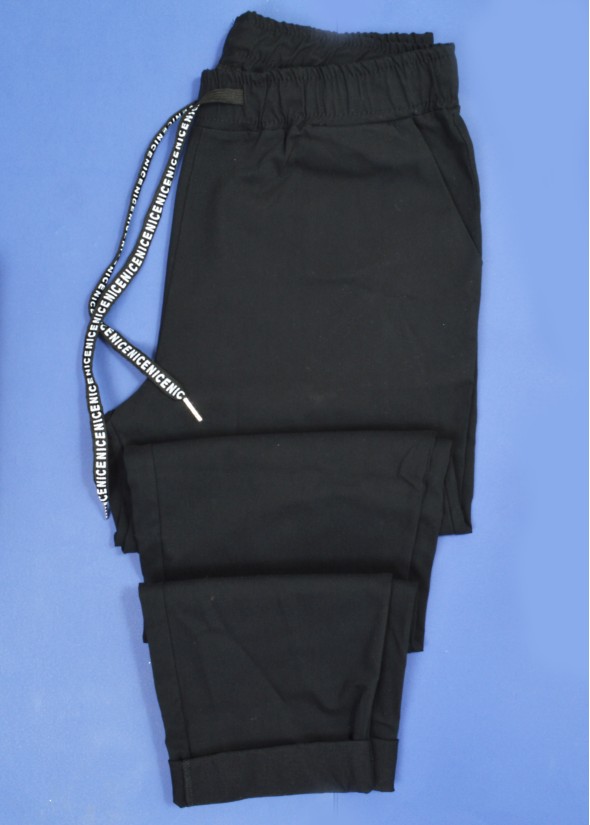 copy of Elastic “magic” trousers with belt