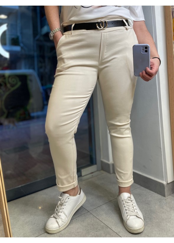 copy of Elastic jean with belt