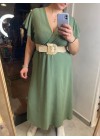copy of Dress with bell sleeve