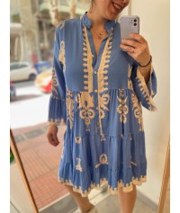 copy of Printed dress A line