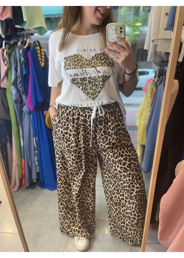Pants with print