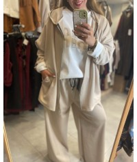 Σετ ζακέτα και παντελόνι plus size