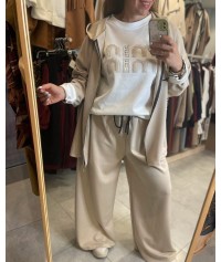 Σετ ζακέτα και παντελόνι plus size