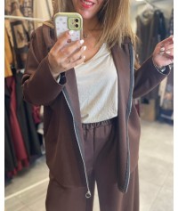 Σετ ζακέτα και παντελόνι plus size