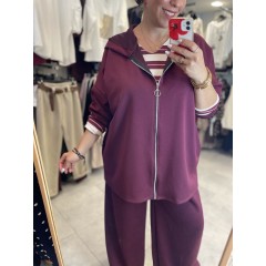 Σετ ζακέτα και παντελόνι plus size