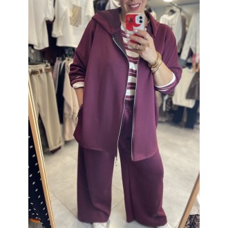 Plus size Set with cardigan and pants