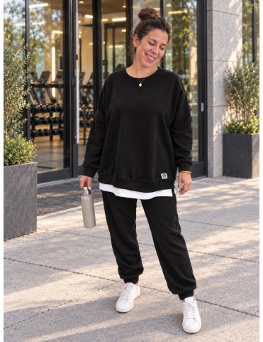 Plus Size Set with white layering detail
