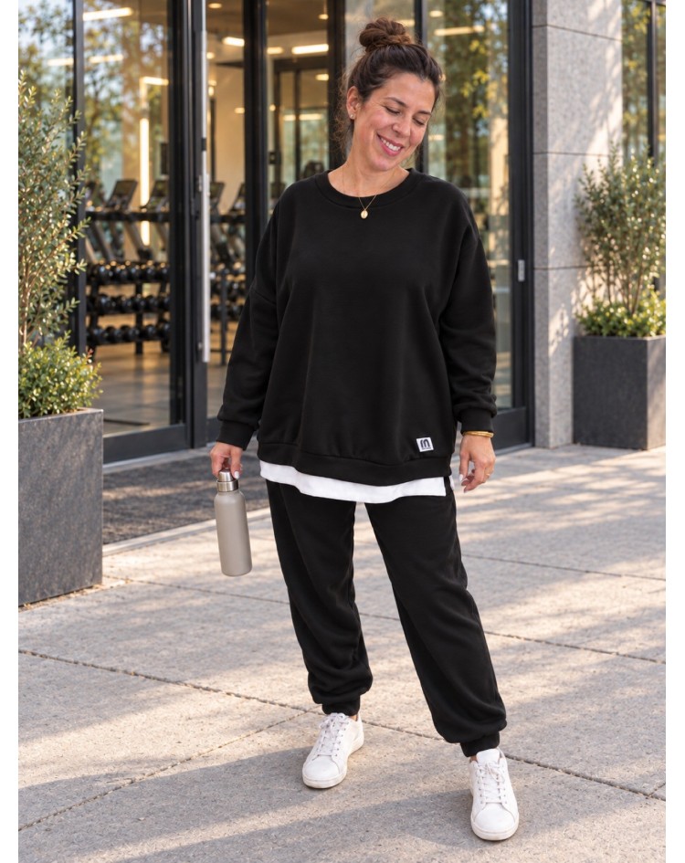 Plus Size Set with white layering detail