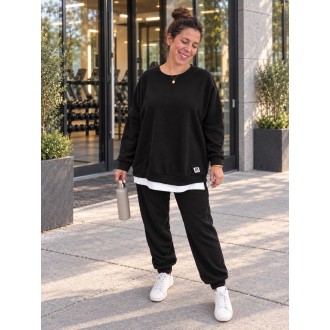 Plus Size Σετ Φόρμας - Oversized Γυναικεία Φόρμα