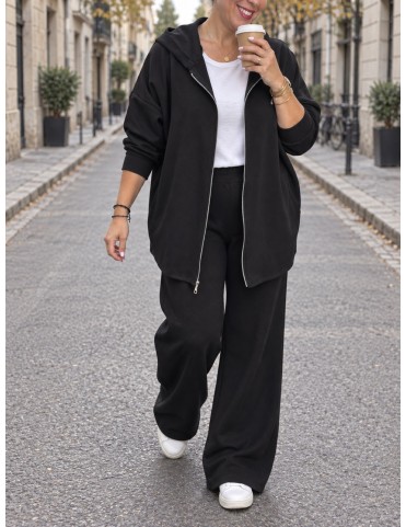 Σετ ζακέτα και παντελόνι plus size