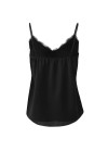 Sleeveless lace top