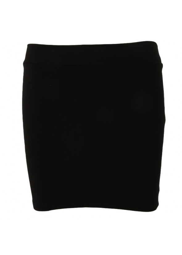 Mini black skirt